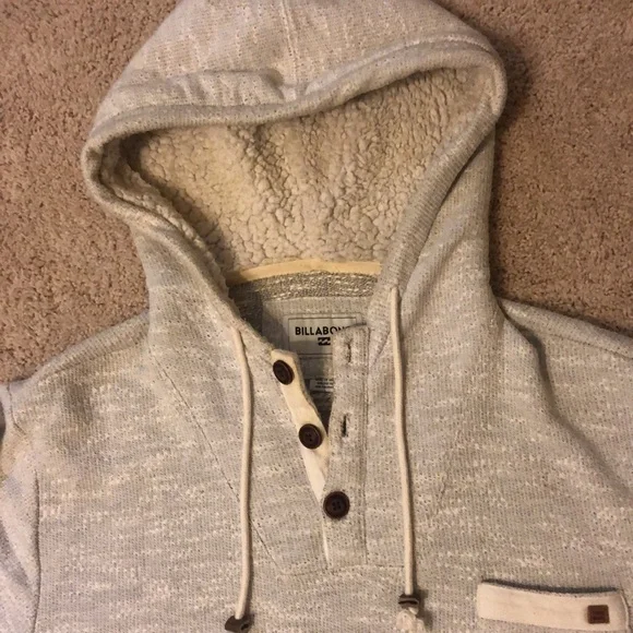 Billabong Sherpa Hoodie - Size XL - Picture 6 of 7